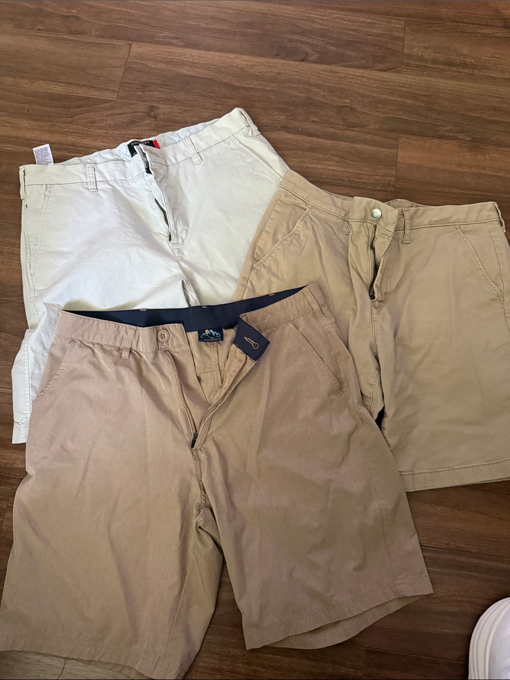 Men's Casual Chino Shorts - Beige/Tan/Khaki